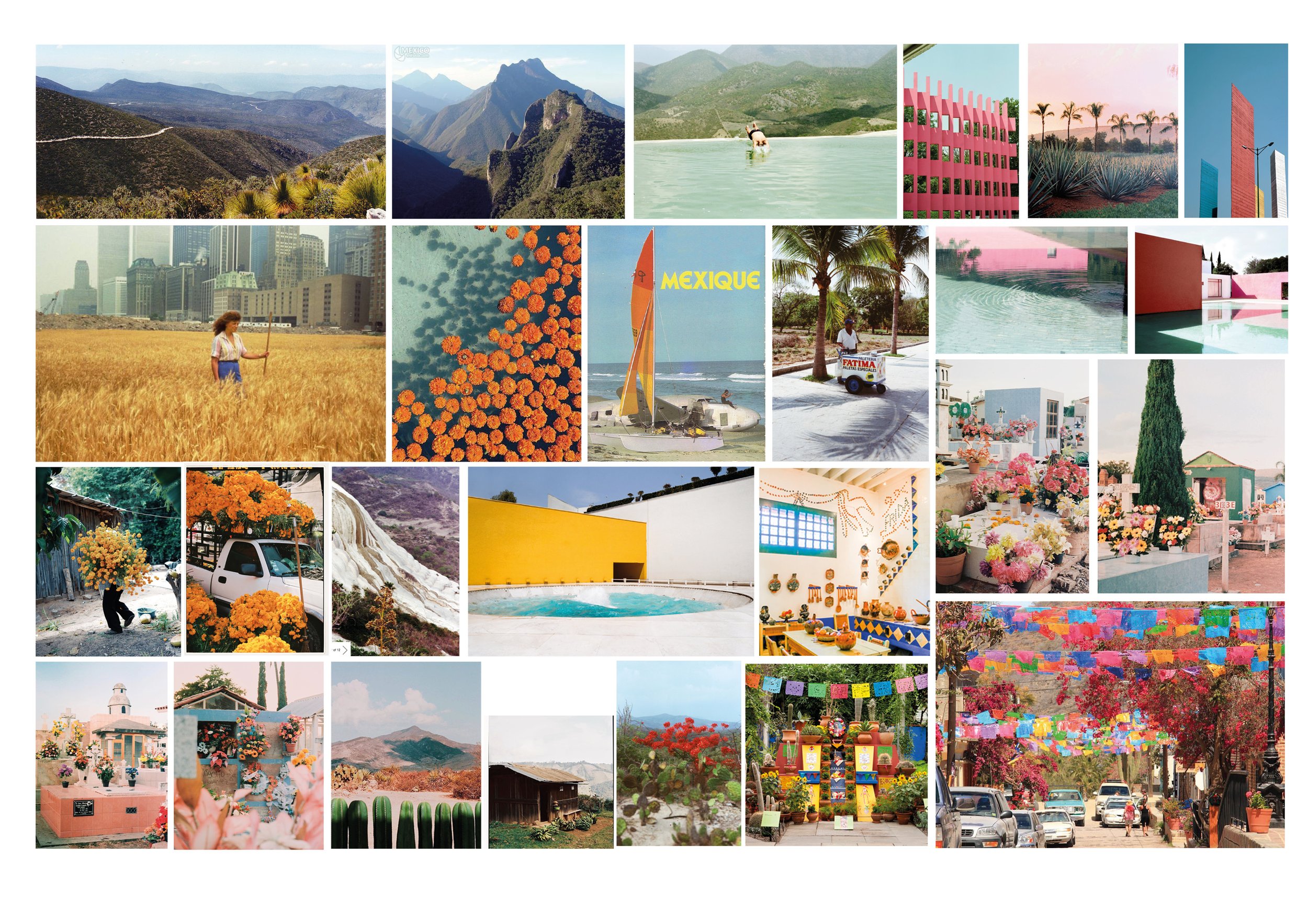 Parallel Landscapes material study